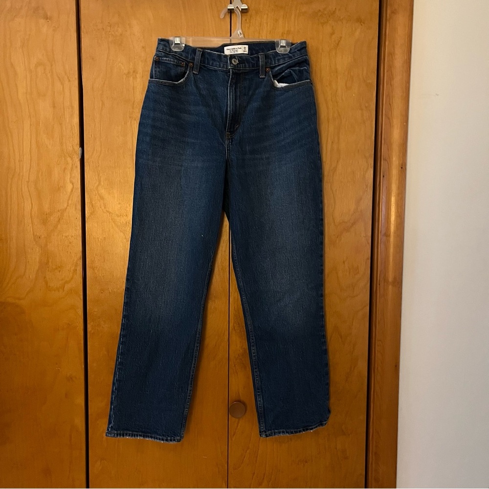 Abercrombie Curve Love 90’s Straight Ultra Rise Jeans